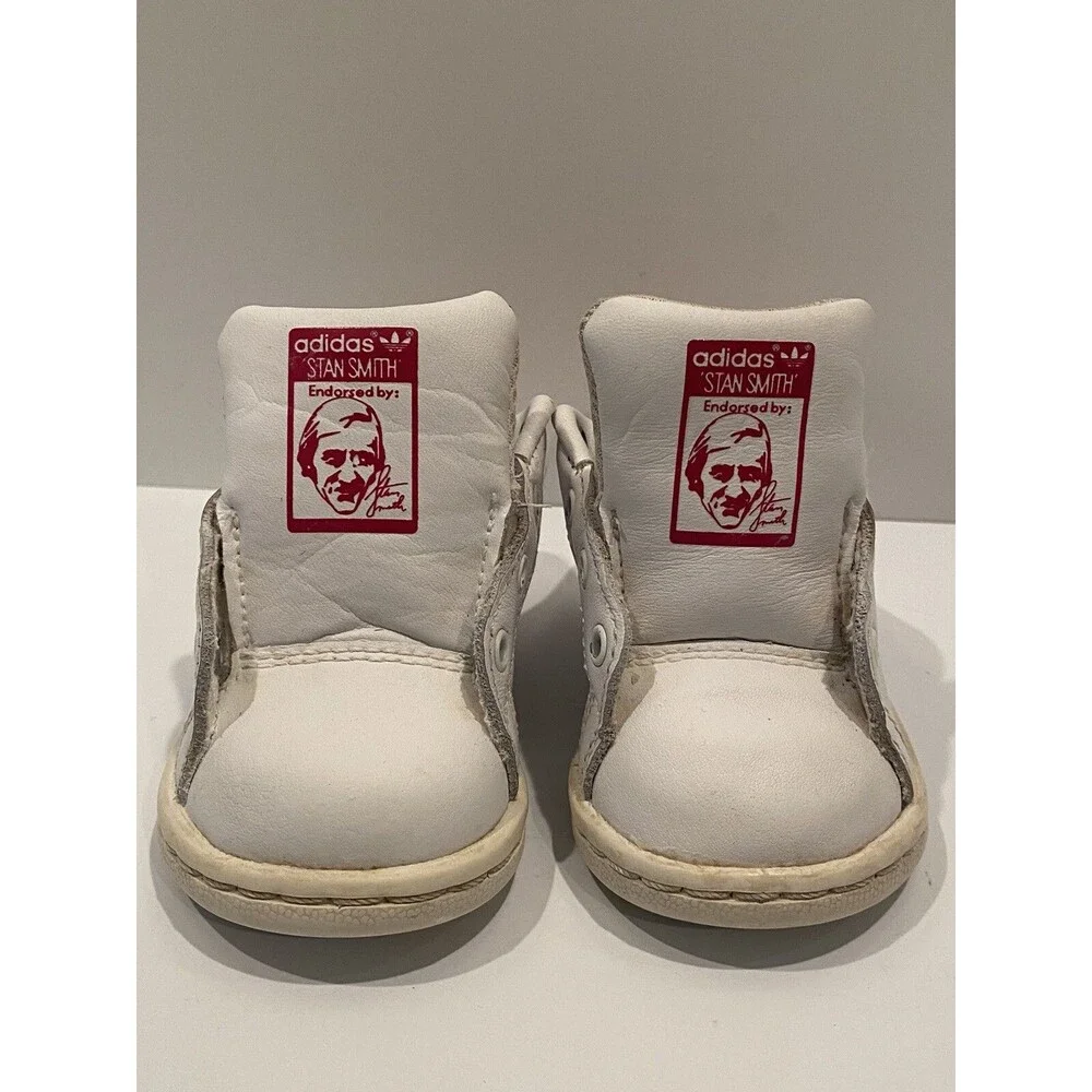 Adidas Originals Stan Smith I BB2999 FTW White/Bold Pink Toddlers Shoes Sz 4K